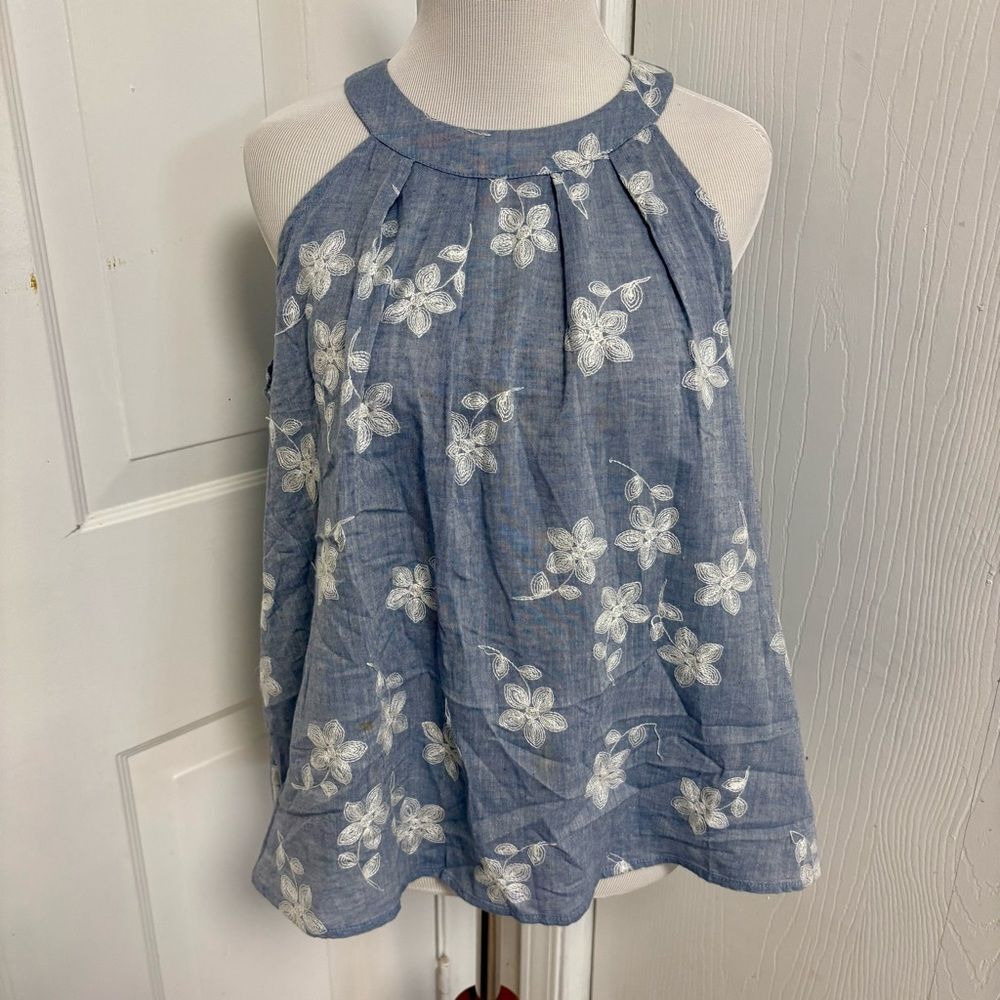 Altar'd State Chambray Blouse L1